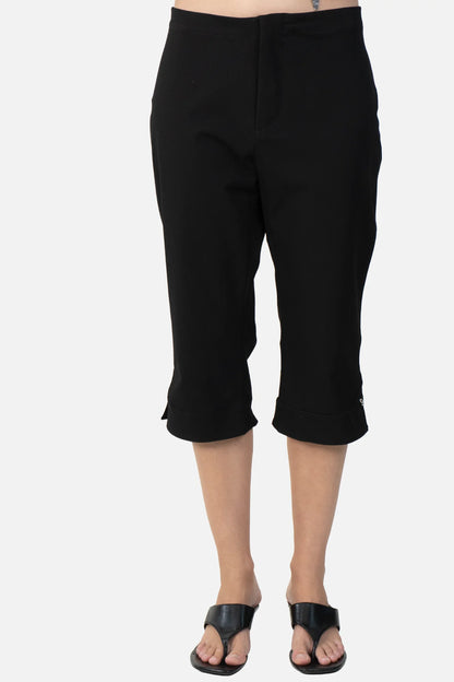 Calça Preta Capri Zara