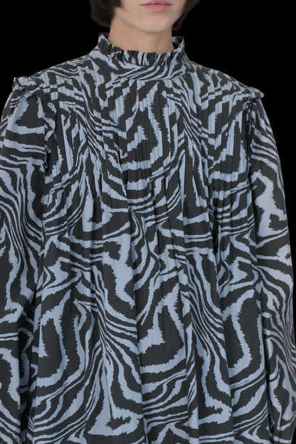 Vestido Color Detalhe Ganni