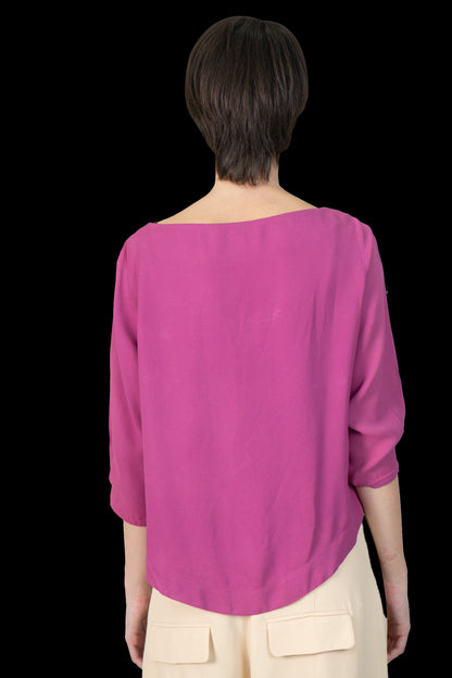 Blusa Rosa Detalhe Lilly Sarti
