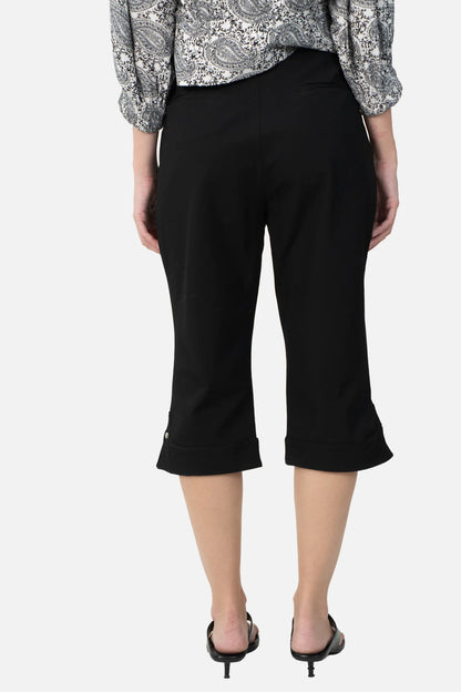 Calça Preta Capri Zara