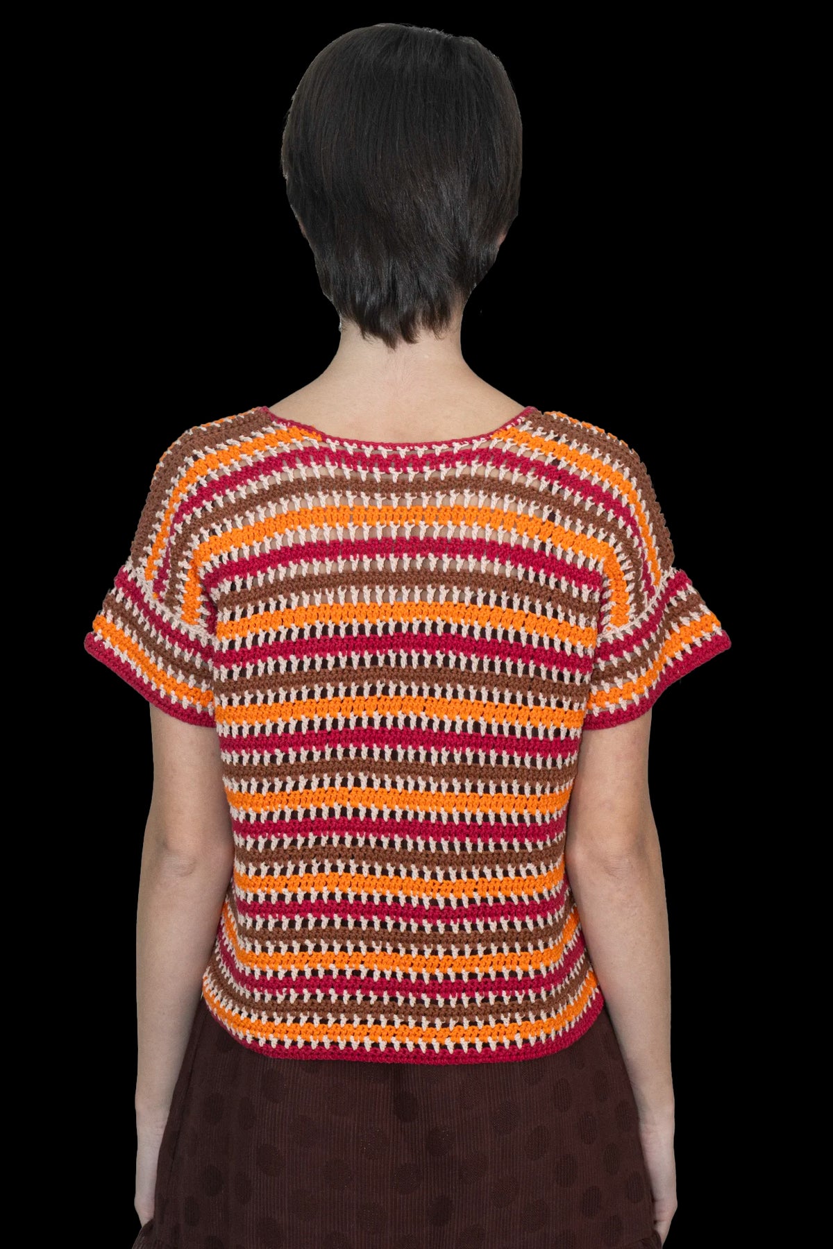 Blusa Color Crochê Garimpo Adda