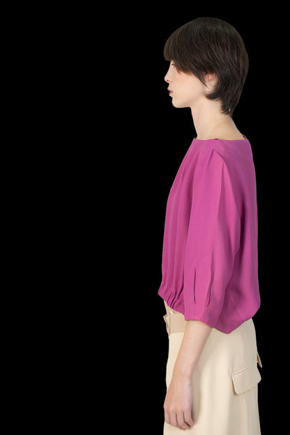 Blusa Rosa Detalhe Lilly Sarti