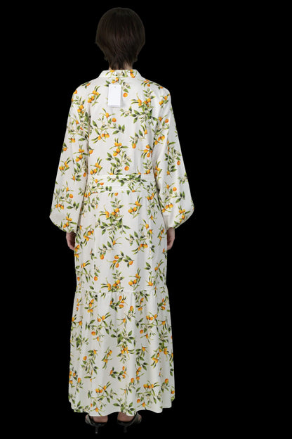 Vestido Color Estampa La Belle