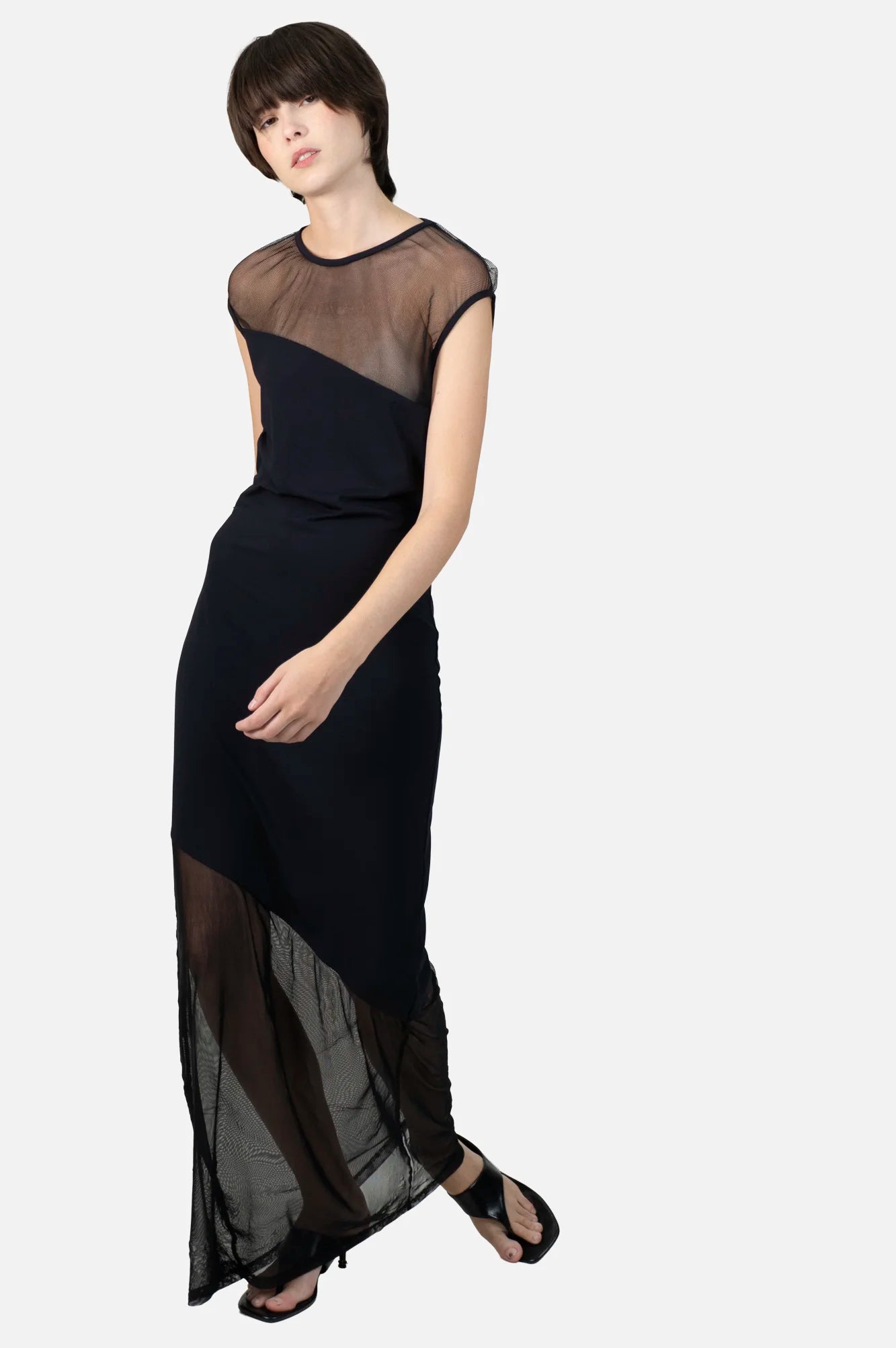 Vestido Preto Textura