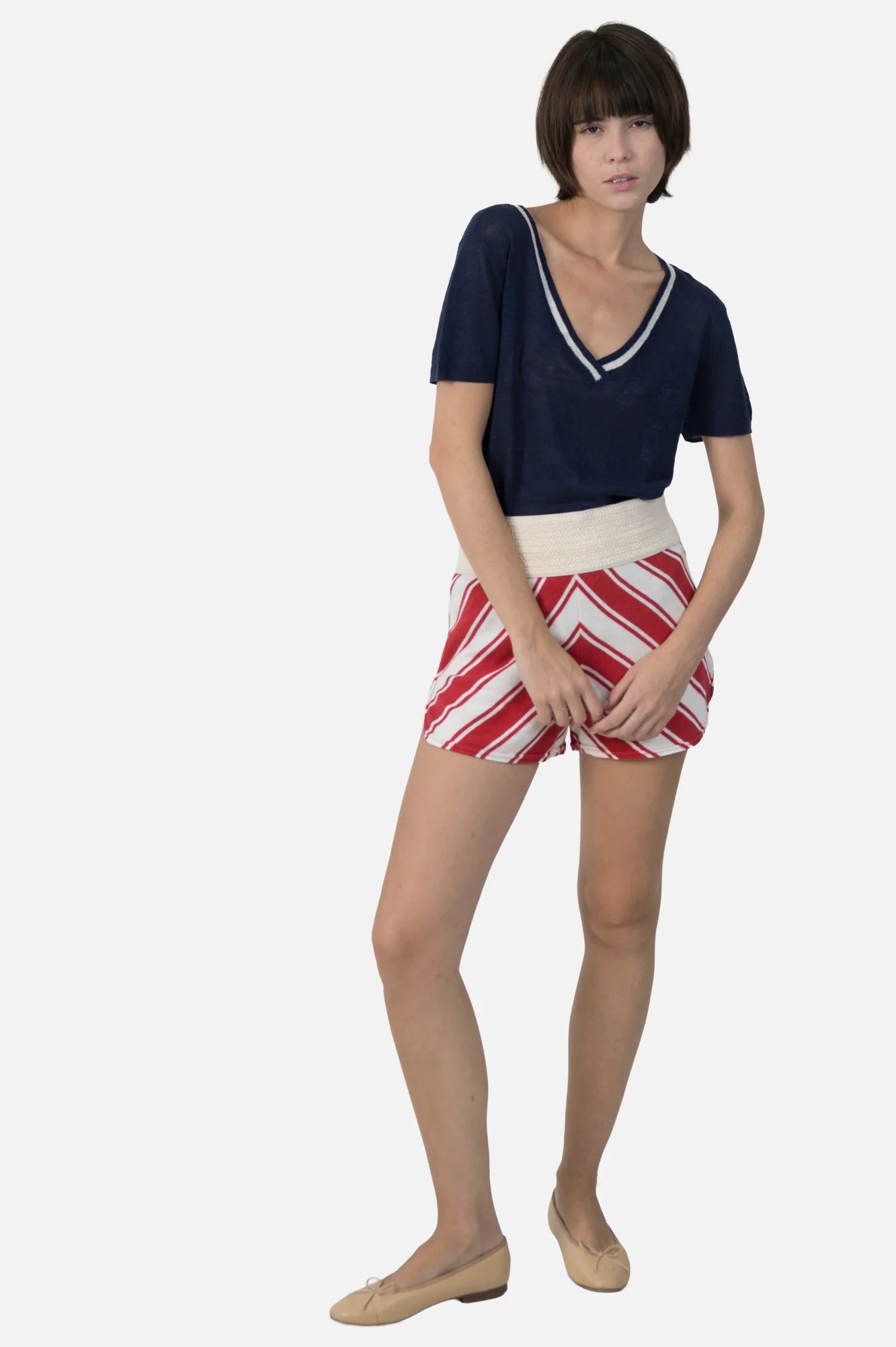 Blusa Bicolor Detalhe
