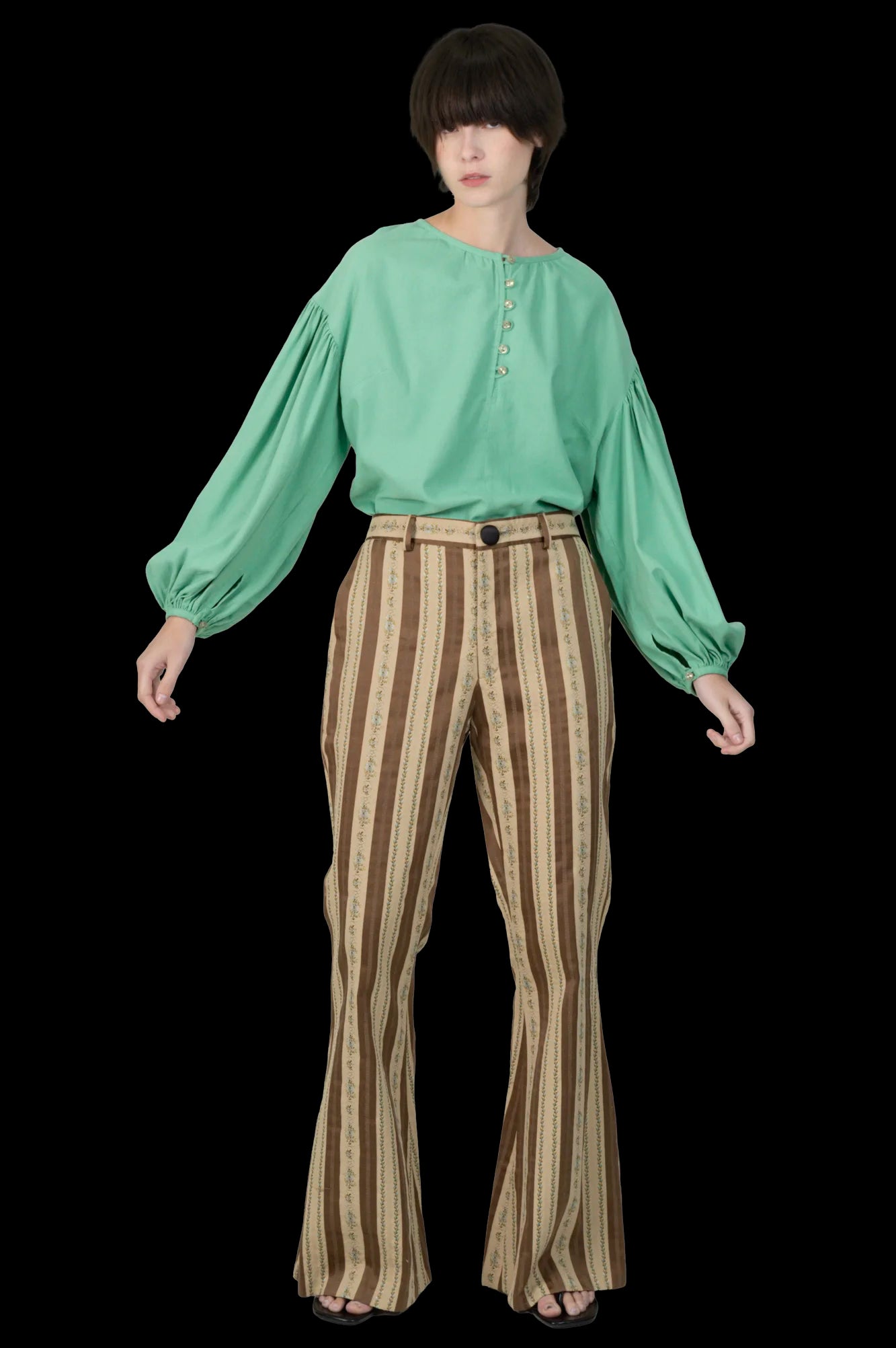 Blusa Verde Detalhe