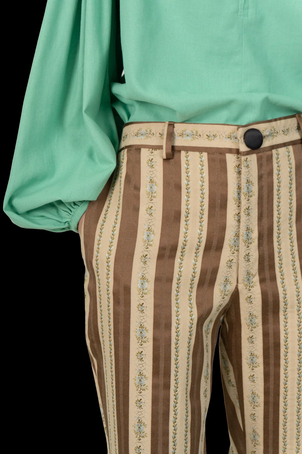 Calça Color Textura Garimpo Adda