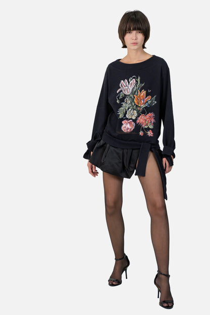 Vestido Preto Detalhe Garimpo Adda