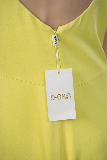 Vestido Verde Pluma D-Gaia