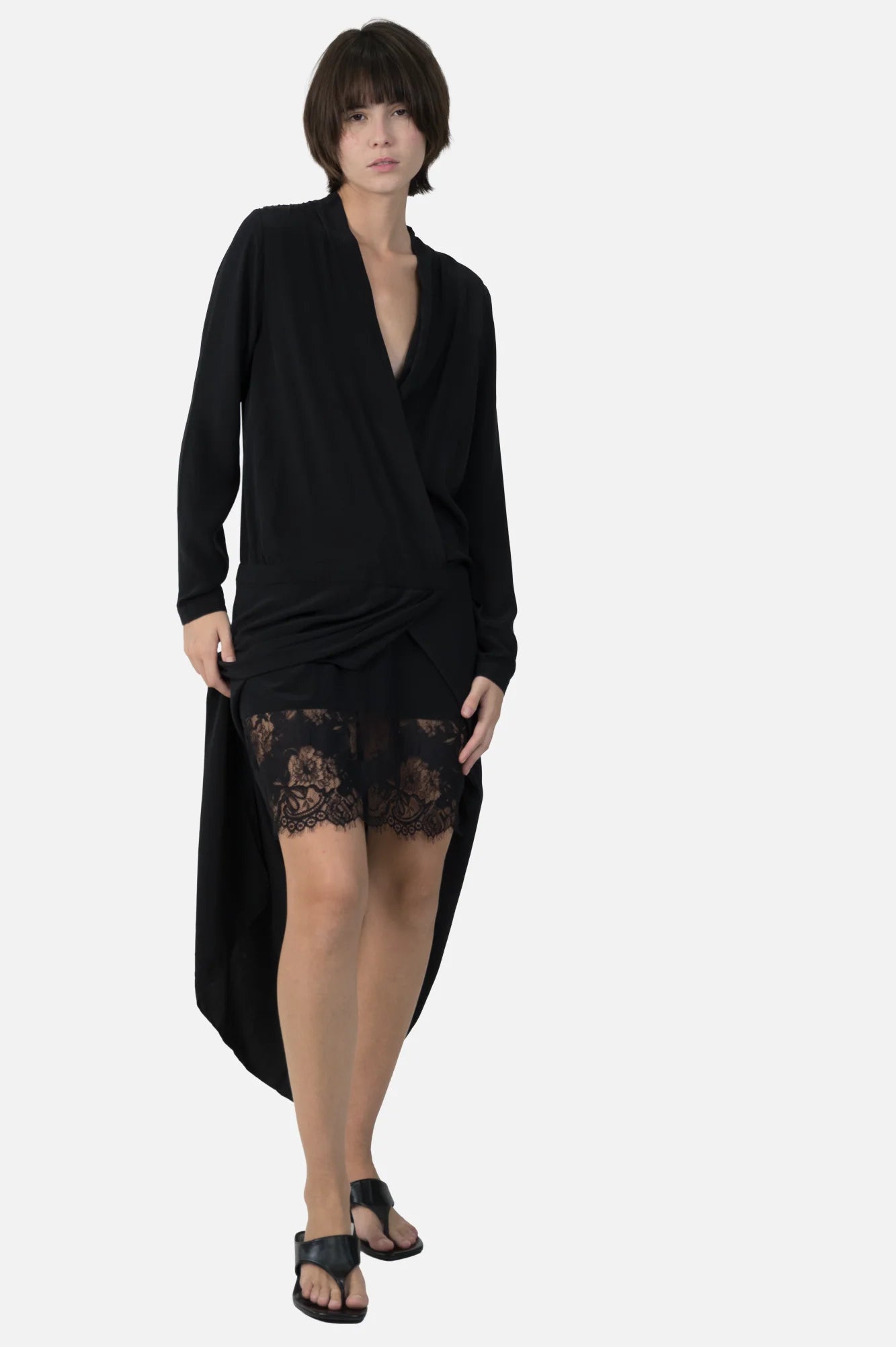 Vestido Preto Renda