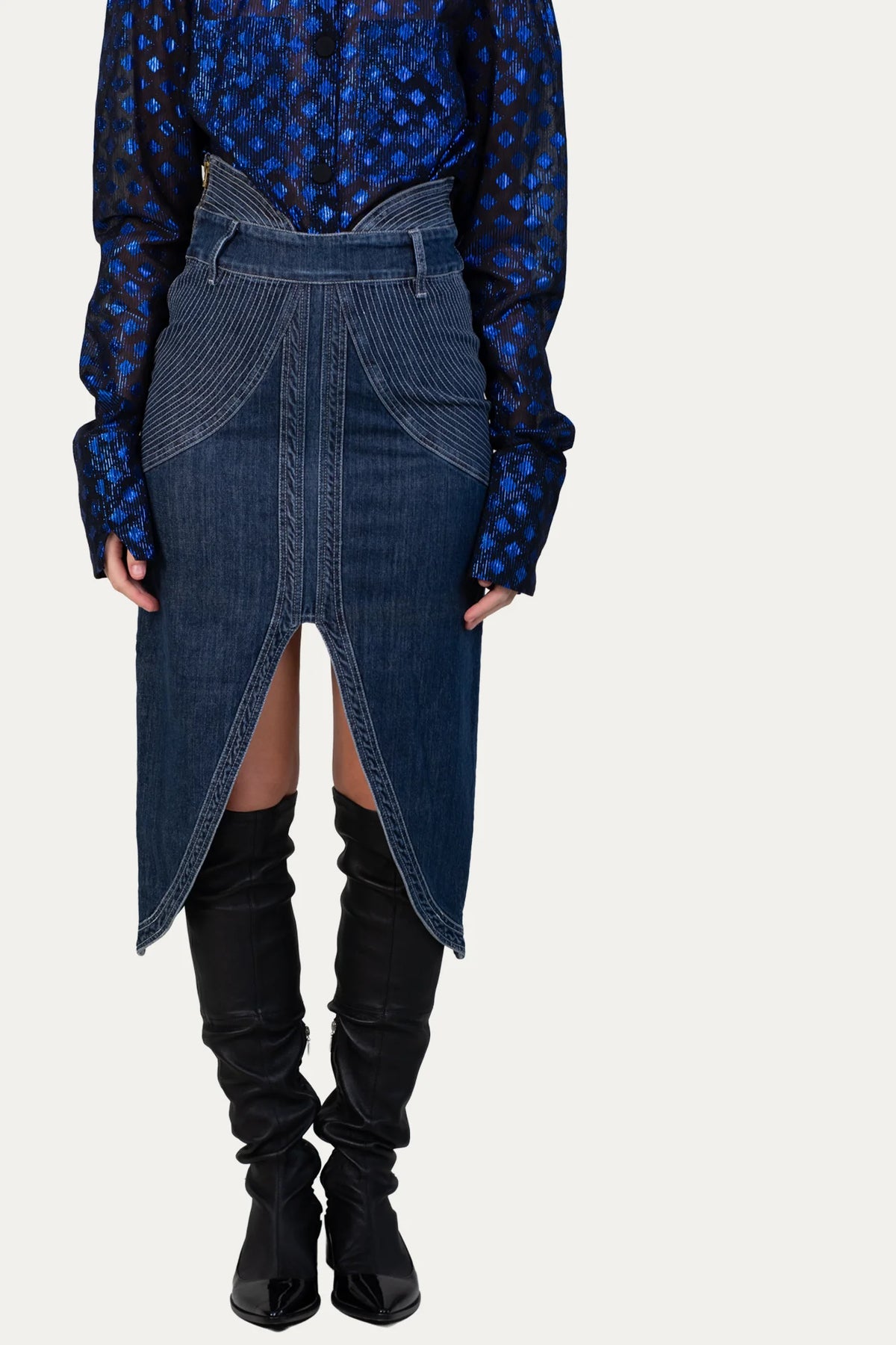 Saia Blue Jeans TIG - Renata Figueredo