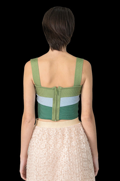 Cropped Tricolor linha Lolitta