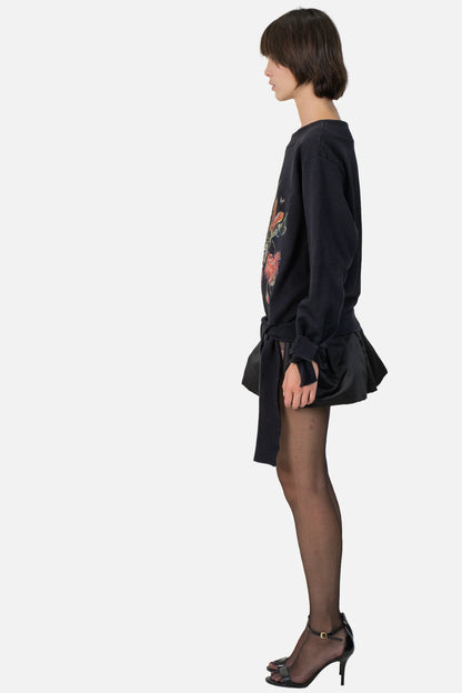 Vestido Preto Detalhe Garimpo Adda