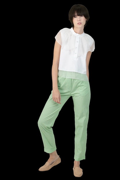 Calça Bicolor Listrada Niini