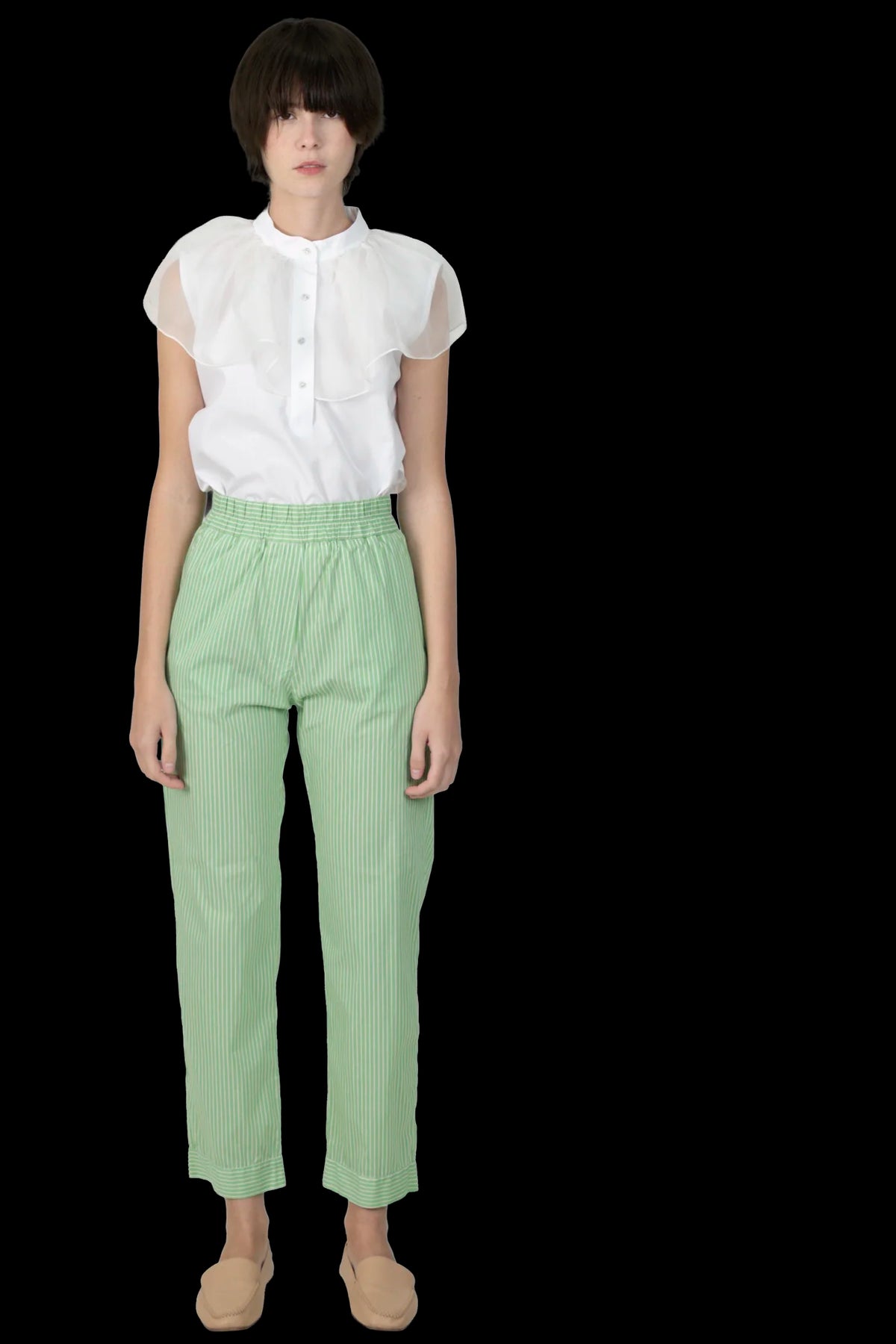 Calça Bicolor Listrada Niini