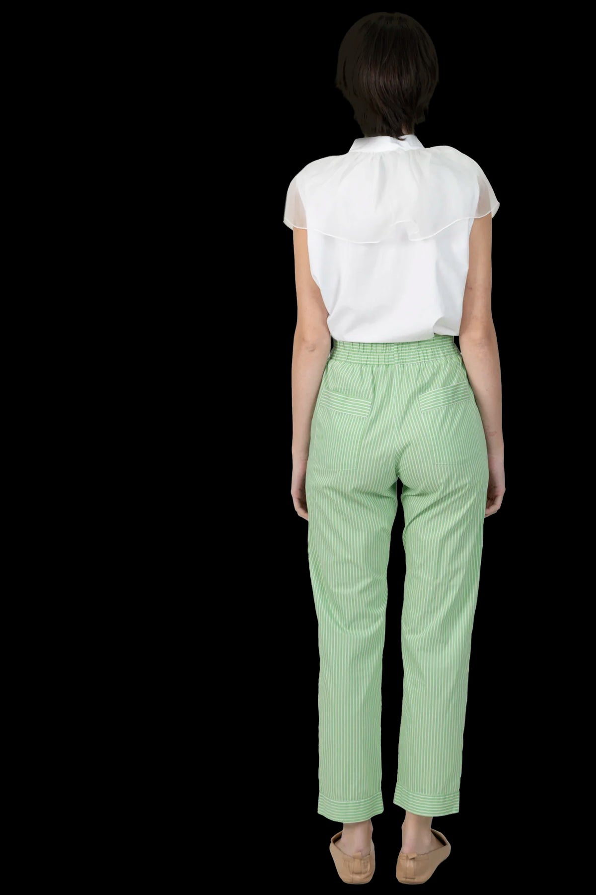 Calça Bicolor Listrada Niini