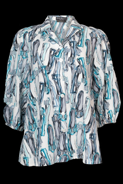 CAMISA COLOR ESTAMPADA Ferragamo