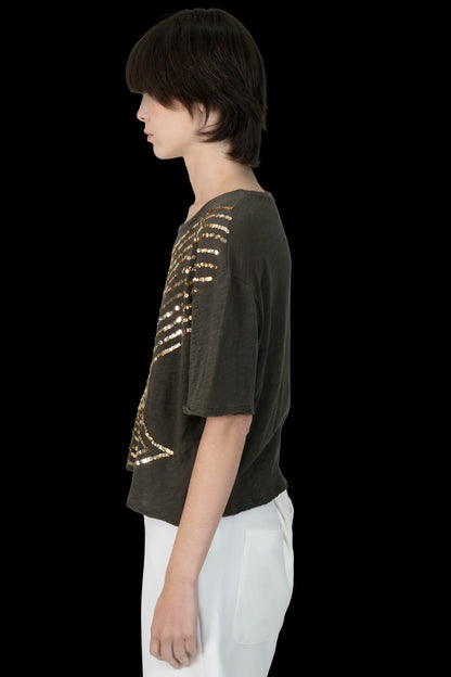 Blusa Color Paetê Talie NK