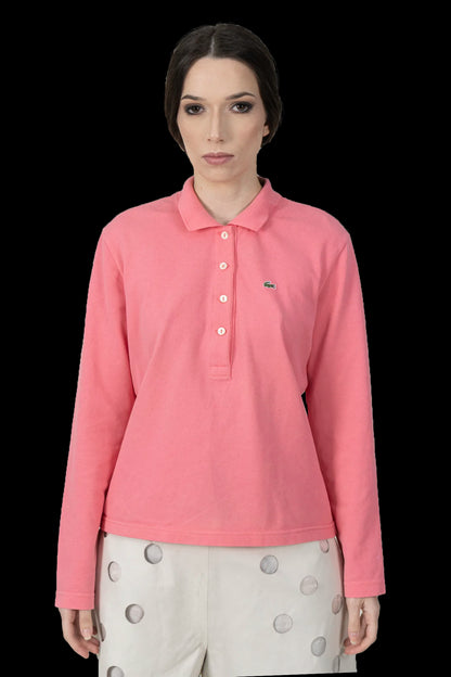 Camisa Rosa Polo Lacoste