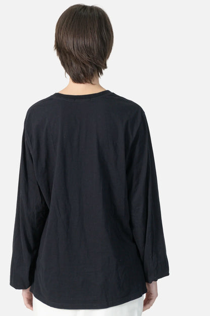 Blusa Preta Estampa NK