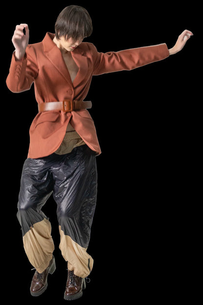 Blazer Marrom Detalhe NK
