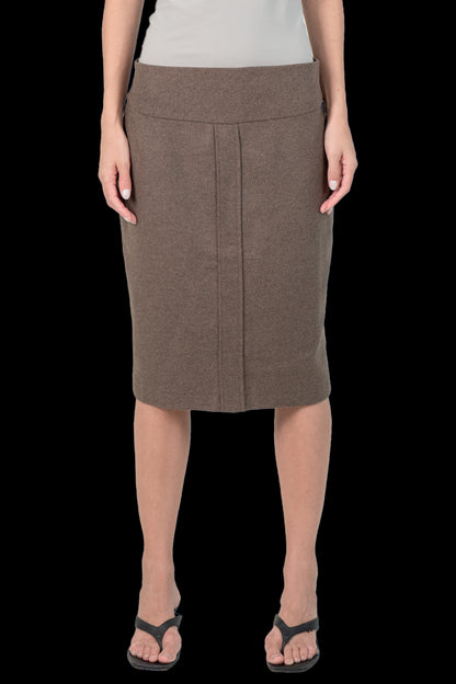 Saia Marrom Lãnzinha Zara