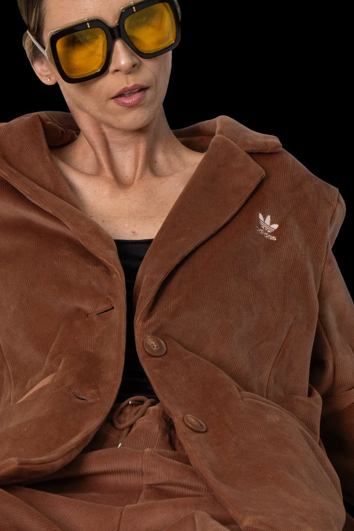 Blazer Caramelo Veludo