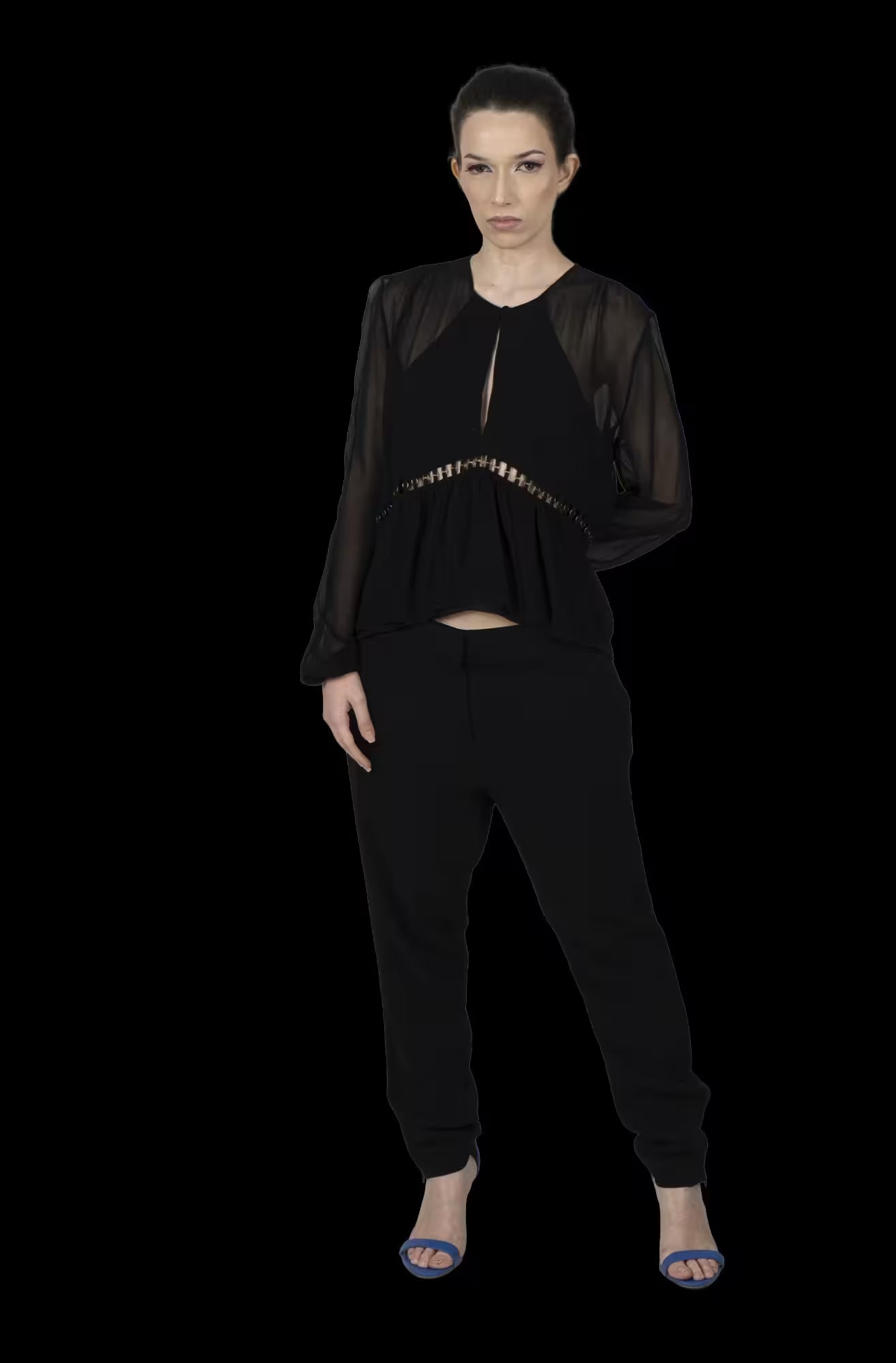 Blusa Preta Detalhe