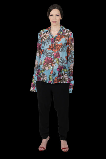 Camisa Color Estampada Agilità
