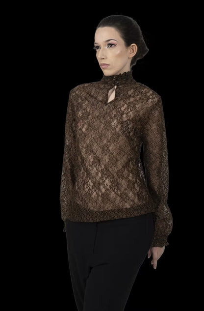Blusa Color Renda Mixed
