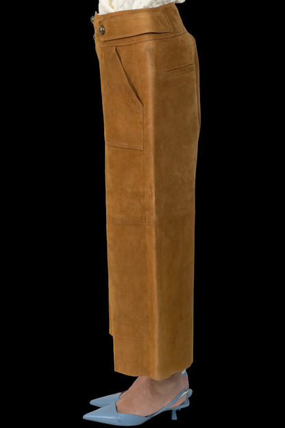 Calça Marrom Camurça NK