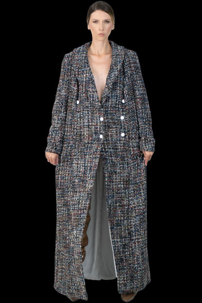 Casaco Color Tweed Garimpo Adda