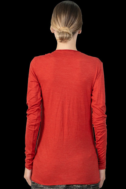 Blusa Vermelha Reta Missoni