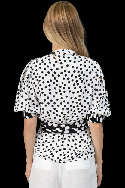 Blusa Bicolor Póa Zara