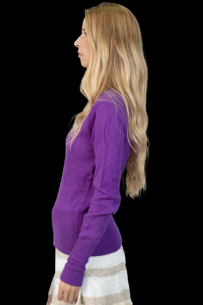 Suéter Roxo Linha Prada