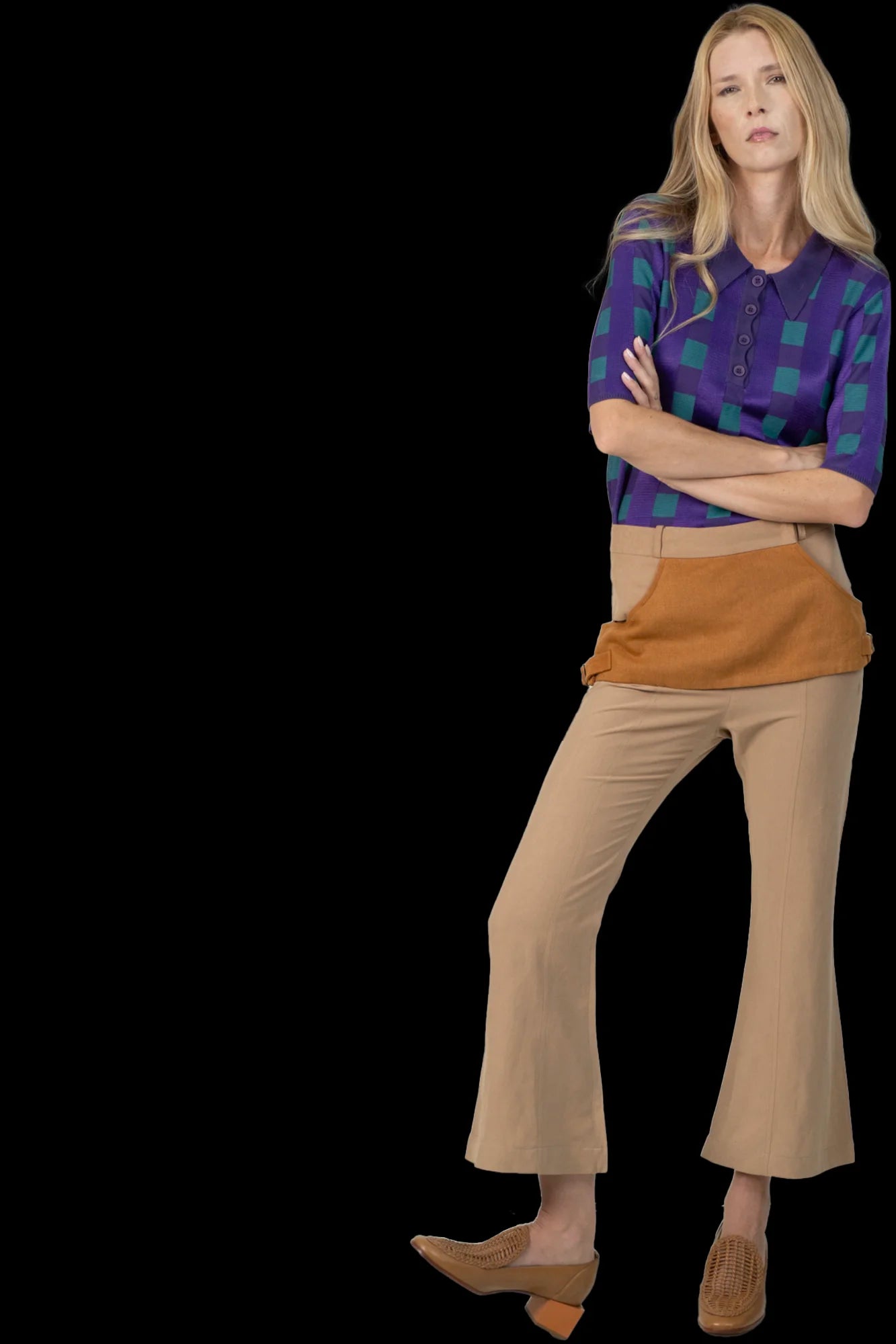 blusa Bicolor Polo