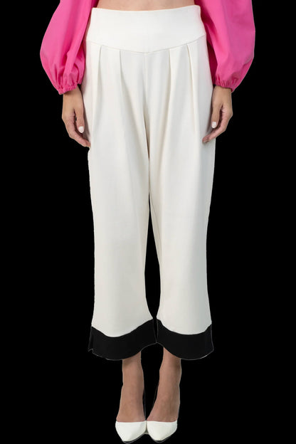 Calça Bicolor Reta Garimpo Adda