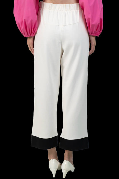 Calça Bicolor Reta Garimpo Adda