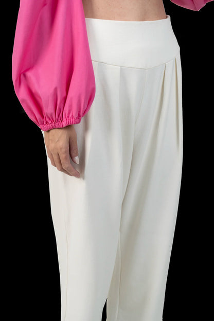 Calça Bicolor Reta Garimpo Adda