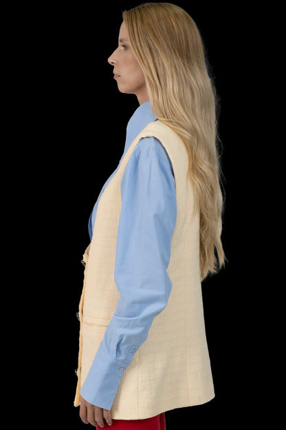 Colete Creme Textura NK