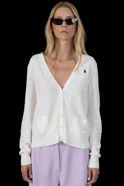 Cardigan Off Linha Polo Ralph Lauren