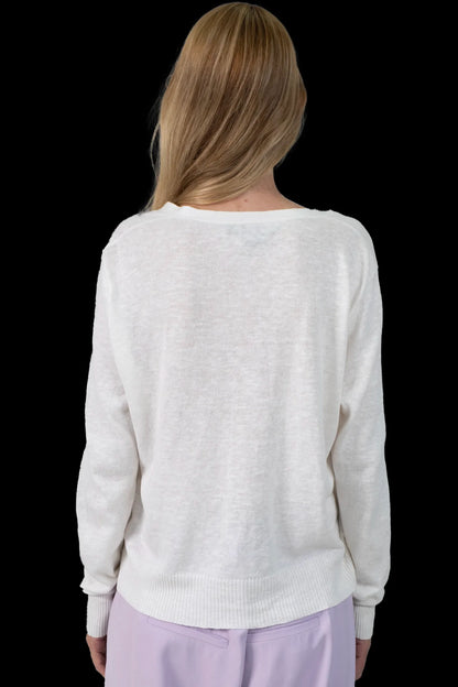 Cardigan Off Linha Polo Ralph Lauren