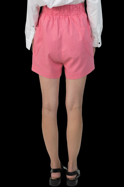 Short Rosa Linho Pade D