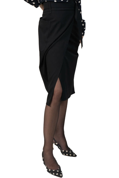 Saia Preta Detalhe Max Mara