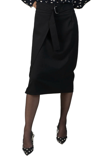Saia Preta Detalhe Max Mara