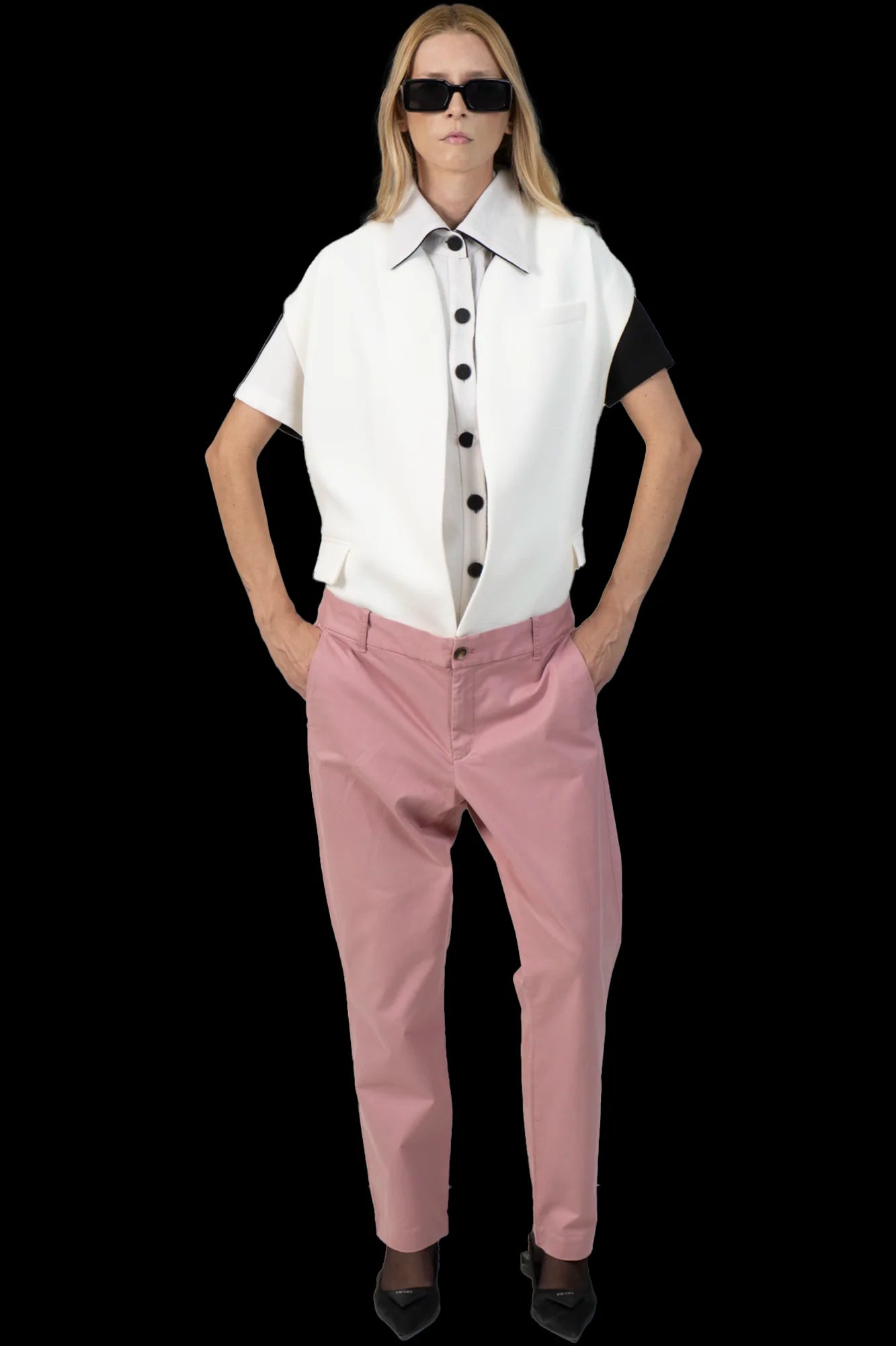 Camisa Bicolor Detalhe