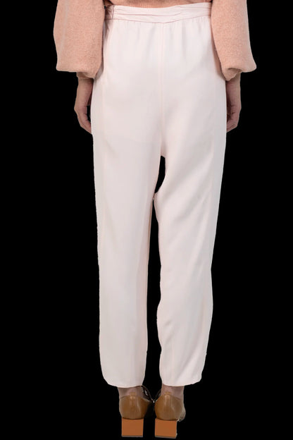 Calça Rosa Detalhe Cris Barros
