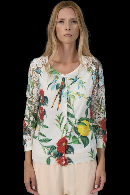 Cardigan Color Linha Armani Jeans