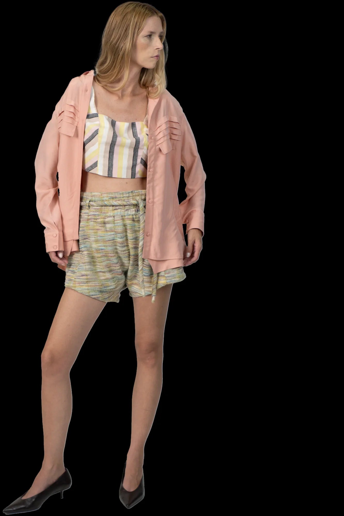Cropped Color Detalhe