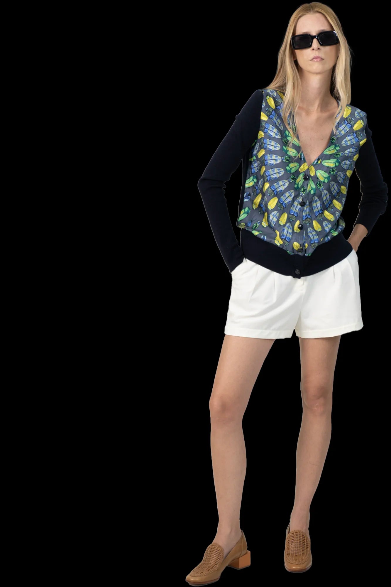 Cardigan Color Detalhe